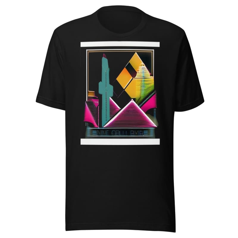 Athènes State — black front — Tshirt Maison