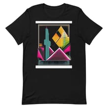 Athènes State — black Front — Tshirt Maison