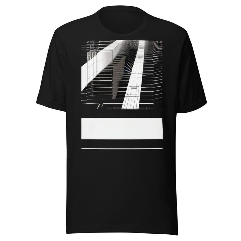 Bernard Verley Mood — black front — Tshirt Maison