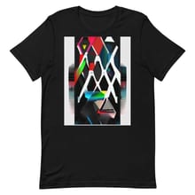 Damien Girard Letter — black Front — Tshirt Maison