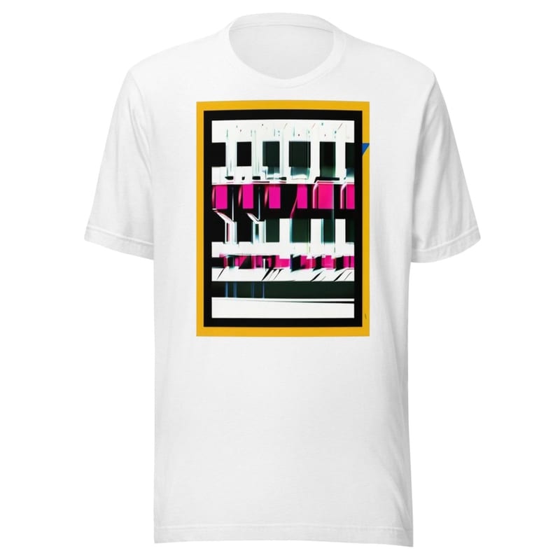 Late Joy Hallyday — white front — Tshirt Maison