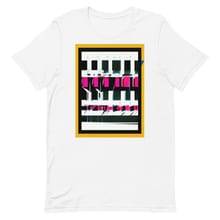 Late Joy Hallyday — white Front — Tshirt Maison