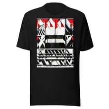 Open Belgique France — black front — Tshirt Maison