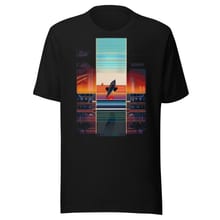 Plage Season — black front — Tshirt Maison