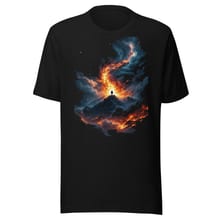 Quiet Incendie Gironde — black front — Tshirt Maison