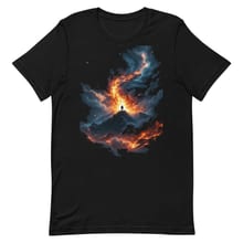 Quiet Incendie Gironde — black Front — Tshirt Maison