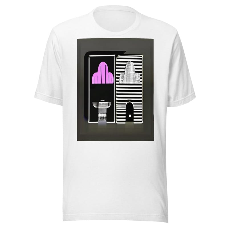Rue des Souvenirs — white front — Tshirt Maison