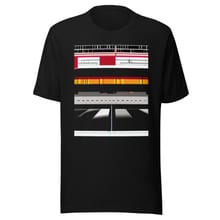 The Matheus Cunha — black front — Tshirt Maison