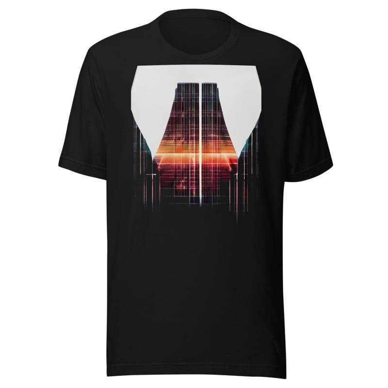 Tornade Saint Mood — black front — Tshirt Maison